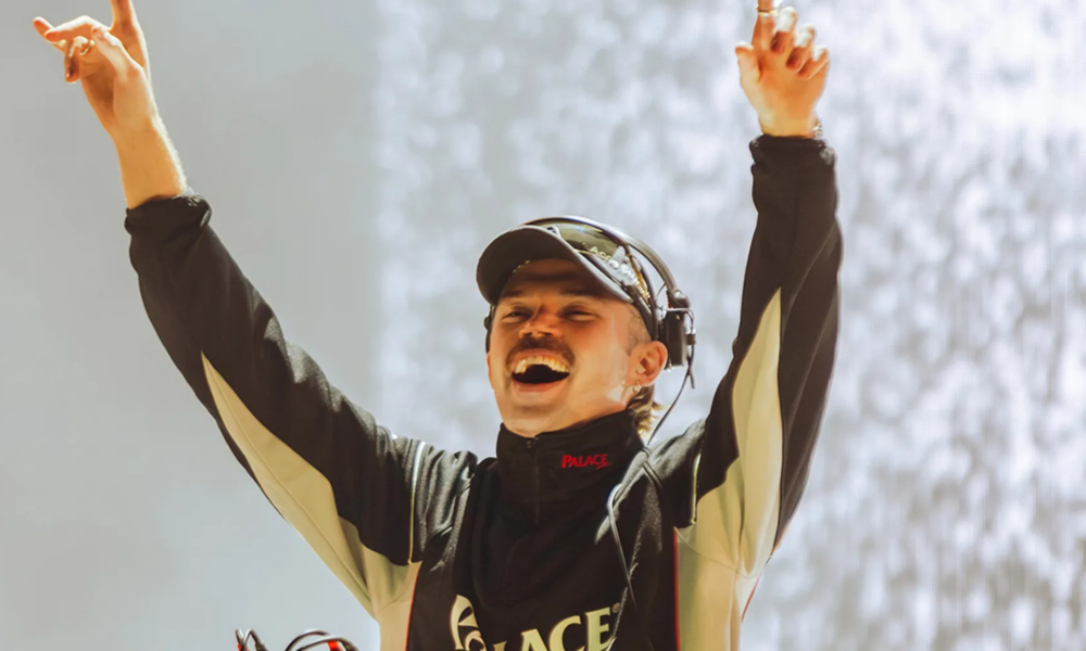 Dom Dolla performing during his record-breaking sold-out Marvel Stadium show in Melbourne