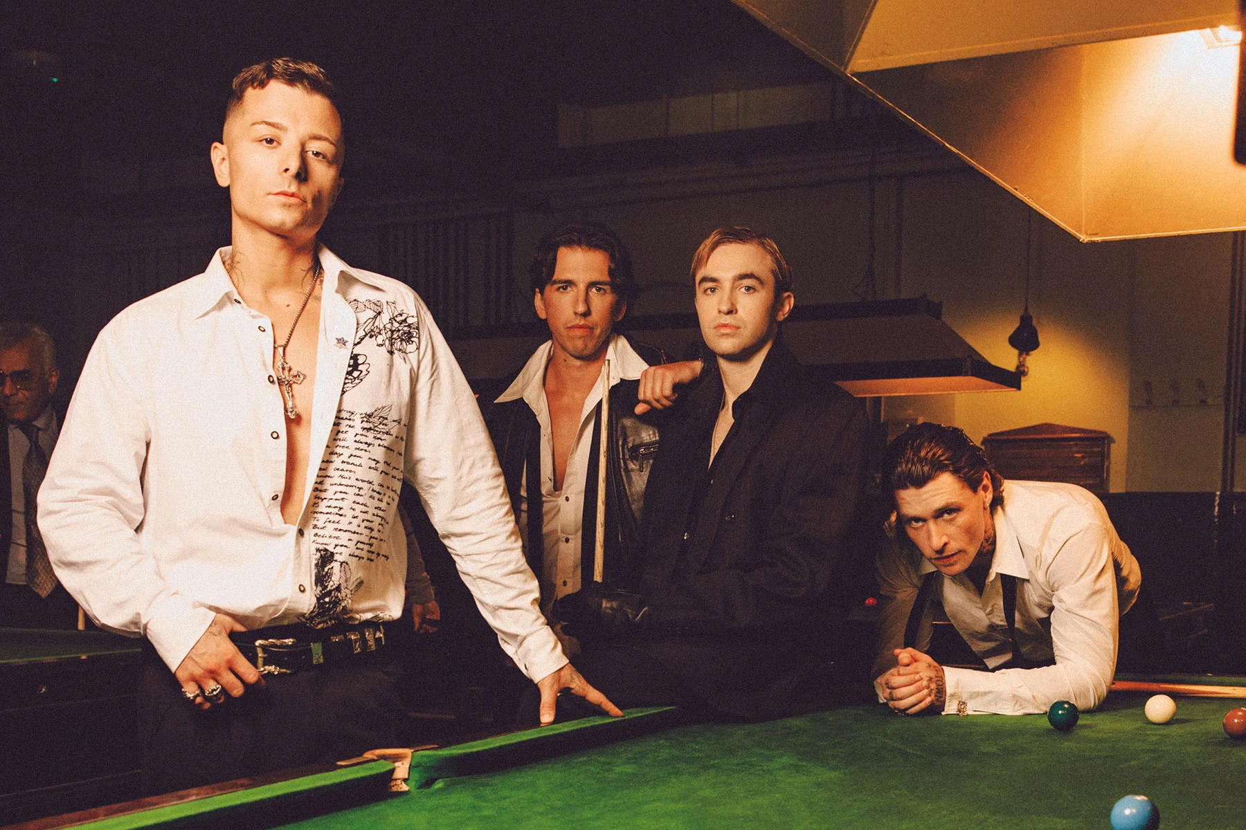 Josh Baker, Kettama and Prospa together for a promotional photo