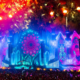 EDC Thailand festival stage with fireworks above the crowd ahead of the December 18–20 daily lineup at Rhythm Park Phuket.