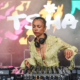 TSHA performing behind Pioneer DJ equipment at a Change the Beat event