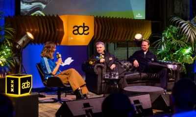 Pasquale Rotella speaking during an Amsterdam Dance Event panel ahead of the launch of Map Point Summit with Insomniac and ADE
