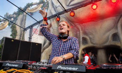Avicii performing at Tomorrowland in 2011 during his MainStage debut