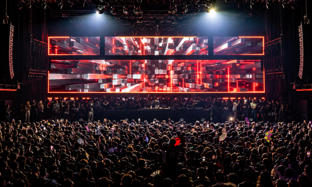 BLAK Festival indoor stage with a large audience ahead of its first outdoor edition in Genting Highlands