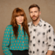 Florence Welch and Calvin Harris posing together during the ‘Sweet Nothing’ era