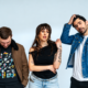 Dev and The Cataracs posing together in a promotional photo
